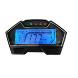 Max Universal LCD Display Temperature Fuel Oil Gauge Speedometer Tachometer New