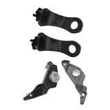Maxbell 4 Pieces Auto Headlight Repair Kit Bracket Clip for BMW E60 E61 530i
