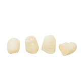 Maxbell 4 pcs Medium Yellow Silicone Fingertip Protectors for Guitar Bass Banjo