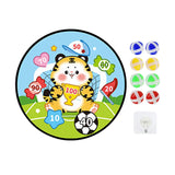 Maxbell Cartoon board Toys Home Wall Mounted with 8 Sticky Balls Games sports