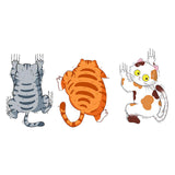 Maxbell 3x Funny Cat Sticker for car Decal Bumper Stickers for cars