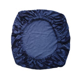 Maxbell Seat Cover Washable Durable Elastic Stretch for Home Office Accessories Grey with blue