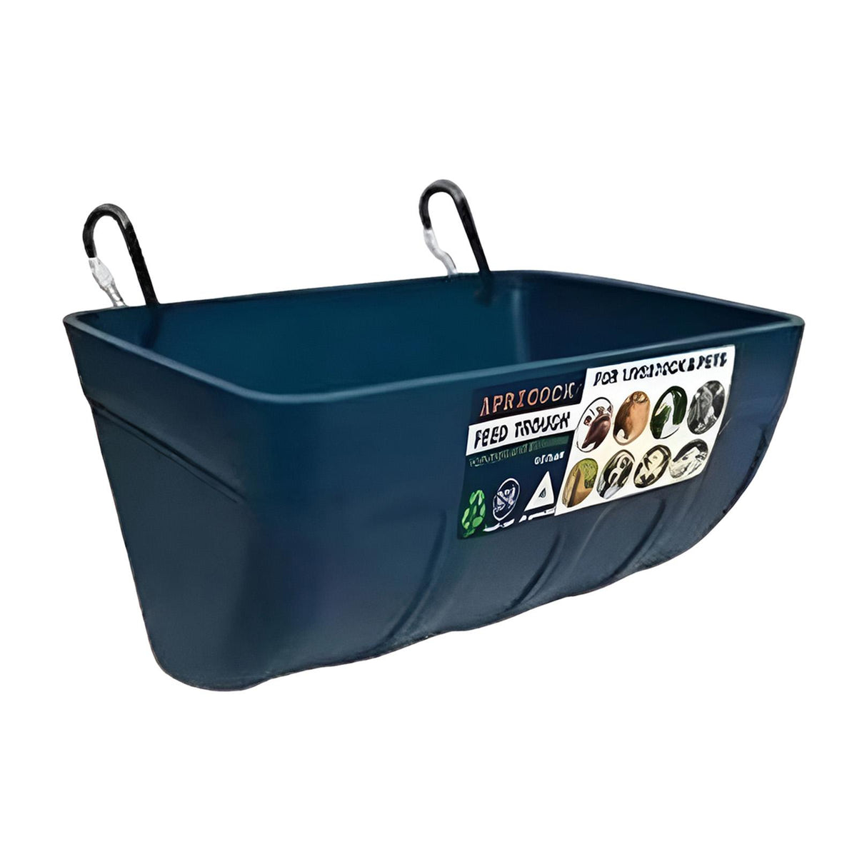 Maxbell Waterer Bucket Feeders Drinking Fountain Water Dispenser feed Trough Blue