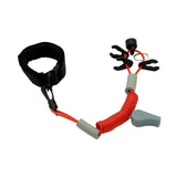 Maxbell Boat Engine Start Stop Kill Safety Lanyard Universal with 4 Keys Accessories