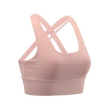 Maxbell Sports Bra Removable Cups Loungewear Yoga Vest for Gym Running L