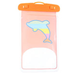 Maxbell Waterproof Phone Case Anti-Water Pouch Dry Bag Cover  Orange Dolphin