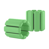 Maxbell Wearable Wrist Ankle Weights Walking Adjustable Aerobics Pilates Dance Green