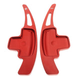 Max Maxb 2Pc Steering Wheel Shift Paddle Extension for Mercedes-Benz GLKGLSLKRM RED