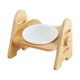 Maxbell Cat Dog Bowl Raised Drinking Feeding Dish Tilted Elevated Pet Food Feeder Single Bowl