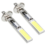 Max Maxb 2pcs H1 COB White 6000K COB LED 1000LM DRL Head Driving Fog Beam Light Lamp
