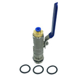 Max 200L Iron Barrel Inflation Pressure Valve Stainless Steel One-piece Valve