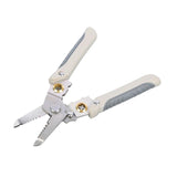 Maxbell Professional Wire 7'' Plier Maintenance Crimping for Machine Repair Argent