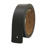 Maxbell 47inch PU Leather Men Belts Costume Accessories for DIY Craft Projects Gifts Black
