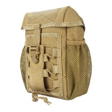 Maxbell Tactical Waist Pack Molle Pouch Organizer Panel Hanging for Camping brown