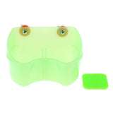 Maxbell Pet Bird Parrot Fixed Bowl Feeder Feeding Food Cup Water Dispenser