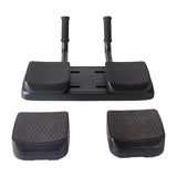 Maxbell Core Trainer Abdominal with Handles Bodybuilding Fitness Push Ups Board With Pedals Black