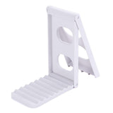 Maxbell Stove Top Ladle Rest Kitchen Organizer Ladle Tongs Rest Stand Utensil Rack white