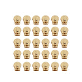Maxbell 30Pcs Zipper Sliders Only Heavy Duty Zip Slides Zip Pulls Not Included Aureate