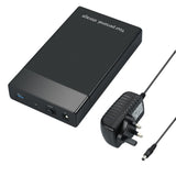Maxbell 3.2/2.5 Inch Hard Drive Enclosure Adapter Case with Power Adapter for HDD UK