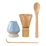Maxbell Japanese Matcha Tea Set Exquisite Workmanship for Office Friends Gifts Sky blue