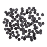 Max Pack of 100 Cross Screw Cover Caps Washer Flip Tops self-tapping Black