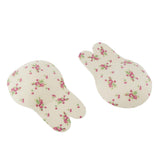 Max Silicone Rabbit Ears Breast Lift Nipple Covers Pasties Flower 9cm