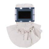 Maxbell Industrial Sand Blasting Hood Mask Anti Wind Protective Mask Tool White