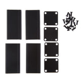 Max 2 Set 50x25x25mm Aluminum Instrument Box PCB Enclosure DIY Electronic Case
