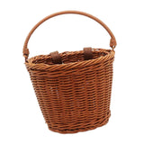 Maxbell Children's Bicycle Basket Handwoven Shopping Basket for Boys Girls Kids Bike 21x17x16cm