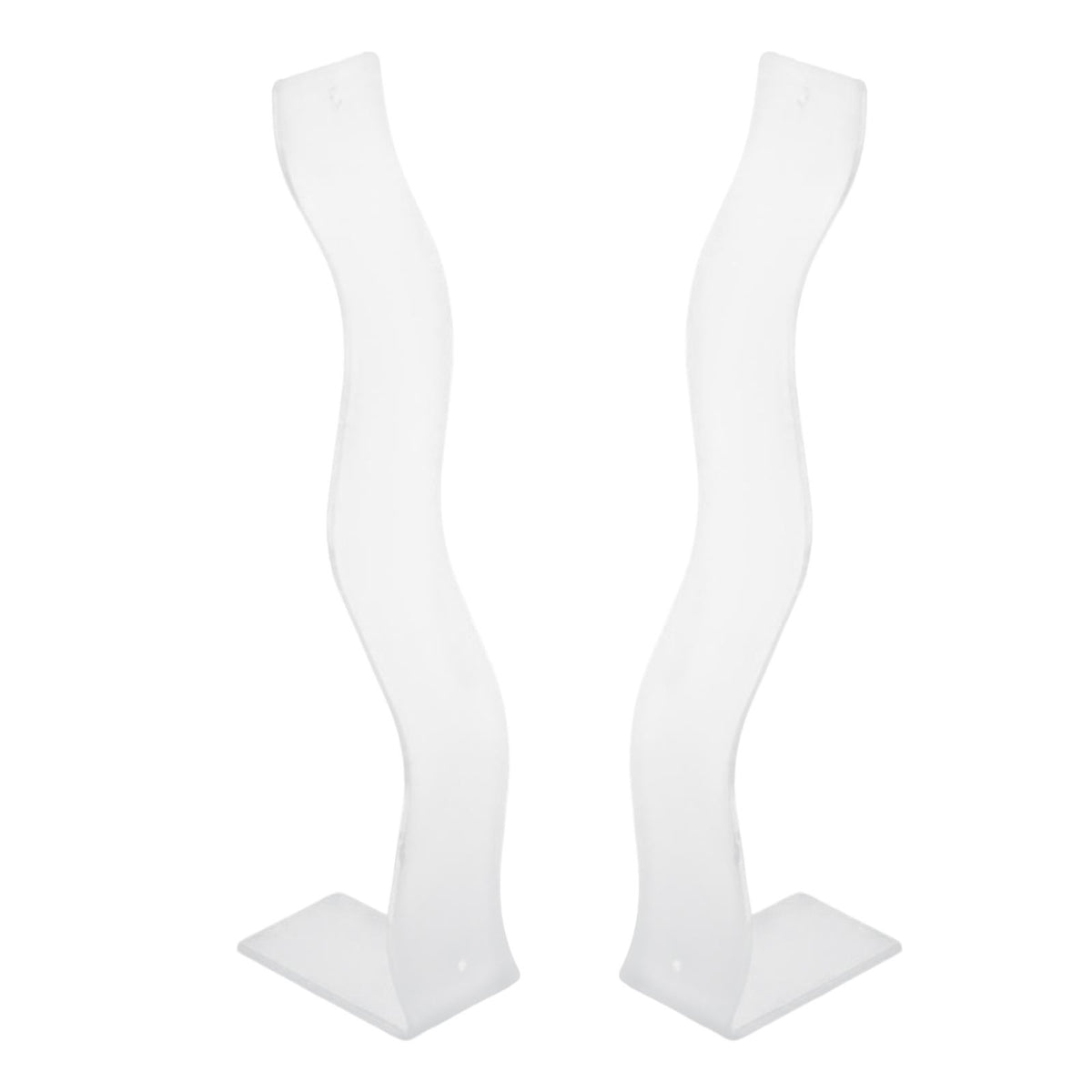 Maxbell 2x Hair Clip Rack Hair Pin Display stand Storage Barrettes for Home Clear