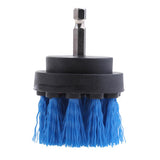 Max Power Scrubber Cleaning Drill Brush Tub Cleaner Blue Medium Brush 2inch