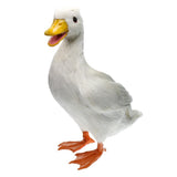 Max Realistic Duck Ornament Decoy Home Garden Water Pond Decor White Duck