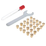 Max 3D Printer Nozzle Cleaning Kit - 0.2-1.0mm Needles and Nozzle and Wrench
