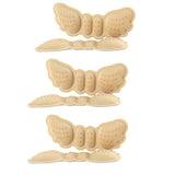 Maxbell 3 Pairs Anti-Slip Shoe Inserts Heel Grips Pad Insoles Liner Cushions Beige Thick