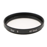 Max Camera Lens Star Filter Special Effect 6-Point for Canon Nikon Sony 40.5mm