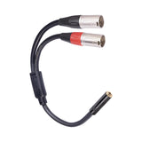 Maxbell Audio Cable Adapter Stereo Jack AUX Cable Converter Y Splitter for Home
