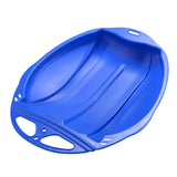 Maxbell Durable Kids Snow Sled Sledge Toboggan Outdoor Downhill Snowboard Sleigh Blue