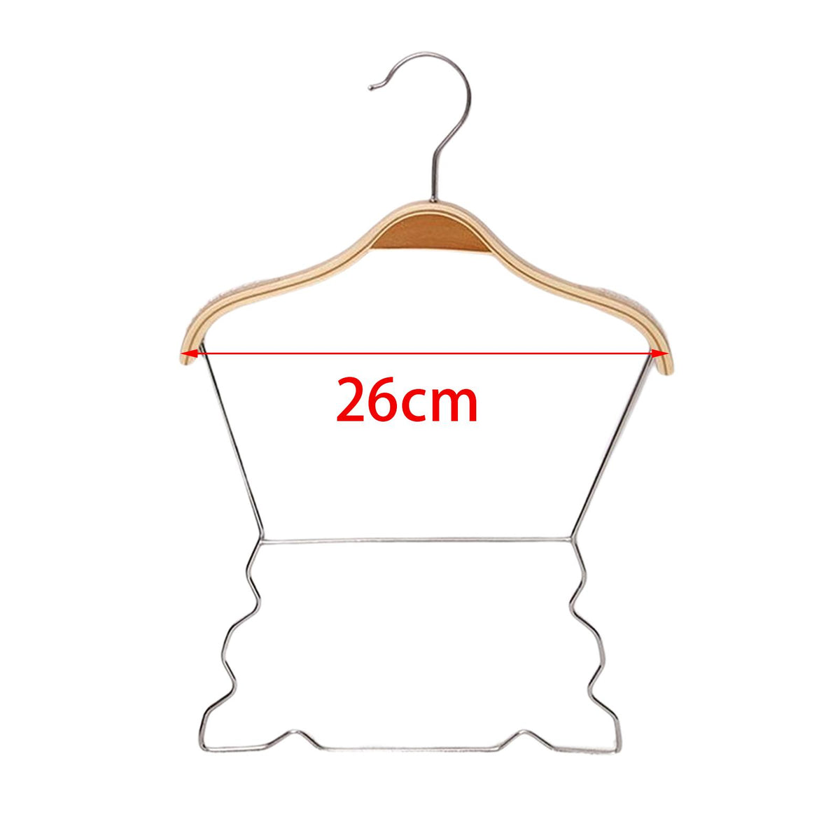 Maxbell Swimwear Hangers Lingerie Display Organizer Storage for Collection Show Height 26cm
