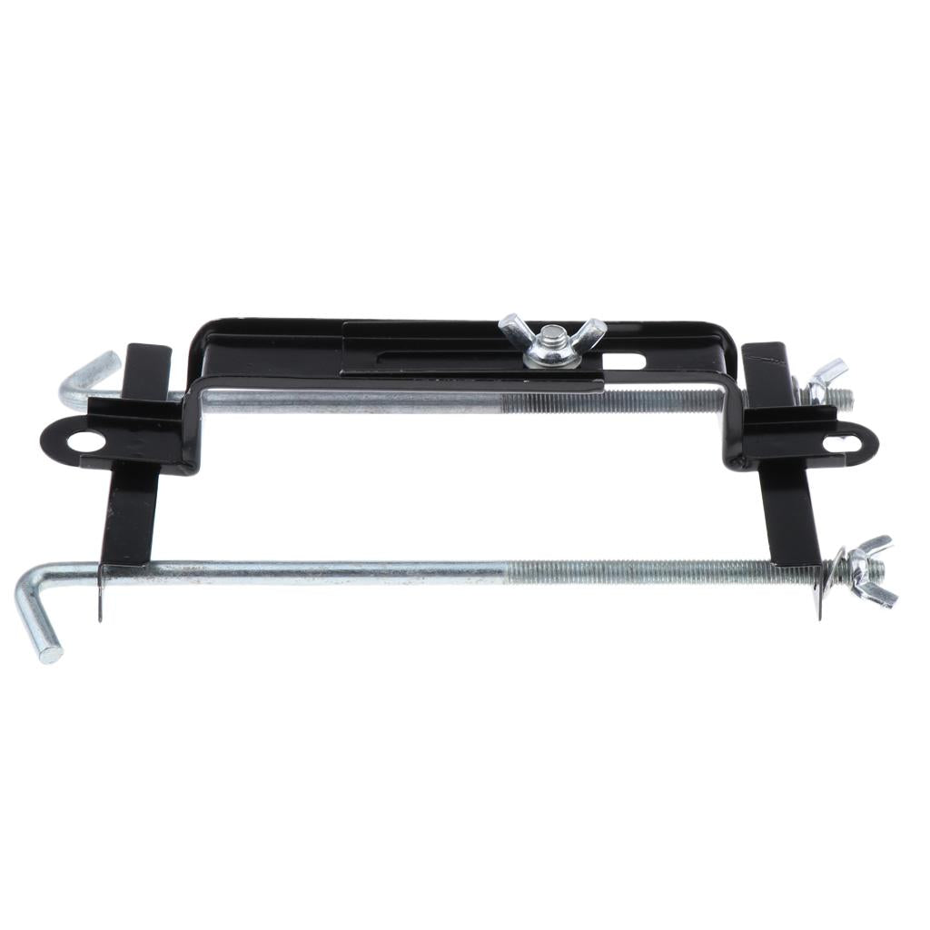Max Metal Racing Car Battery Clamp Holder Stabilizer Tie Down Fixed Bracket 23cm