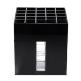 Maxbell 360 Rotating Lipstick Organizer Holder Rack Lipgloss Tower Stand 61 Grid Black