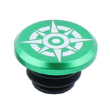 Maxbell 1 Piece Alloy Bicycle Bike Handlebar End Plugs Bar End Cap Green A