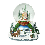 Maxbell Resin Christmas Snow Ball Decoration Scene Layout for Fireplace Home Decor