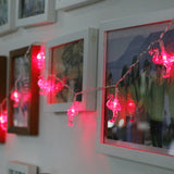 Maxbell 10-LED String Flamingo Fairy Lights Indoor Christmas Party Bedroom Lounge