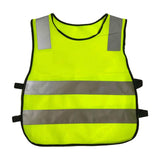 Maxbell Hi Vis Child Safety Reflective Vest Waistcoat Traffic Work Cycling Clothes yellow