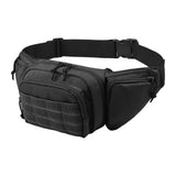 Maxbell Belt Bag Purse Adjustable Belt Pouch Waist Pack for Outdoor Climbing Hiking black
