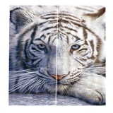 Max 2 Panel Set Digital Printing Curtains 3D Animals Tiger-85x200cm
