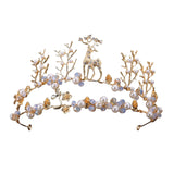Maxbell Tiara and Crown Elegant Jeweled Costume Headbands for Birthday Party Prom Style G