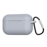 Max Headphones Case Dustproof Soft Silicone for Apple AirPods Pro 3 Gray