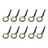 Max 10x Stainless Steel Fishing Rod Guides Fishing Rod Tip Repair Kit Gold 10