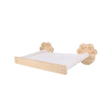 Maxbell wall Mounted Hammock Wooden indoor House Climbing Cat Climbing Frame